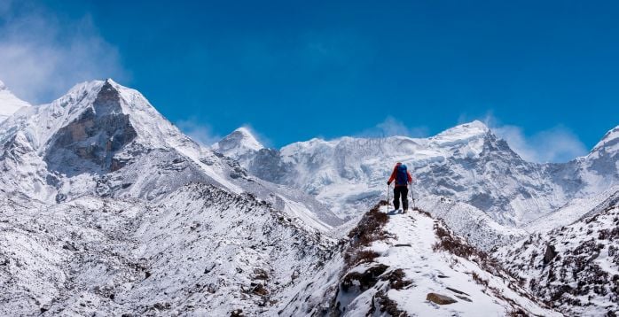 Bjergbestigning Island Peak via Everest Base Camp